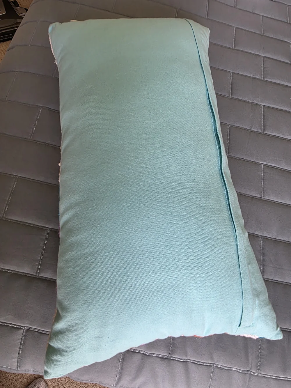 N/A embroidered throw
